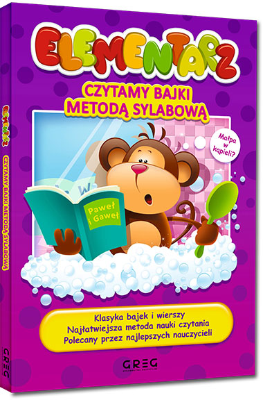 Elementarz - czytamy bajki metod� sylabow�