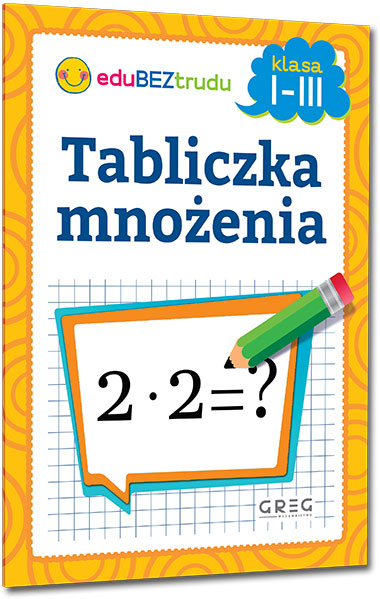 Tabliczka mno�enia - klasy 1-3